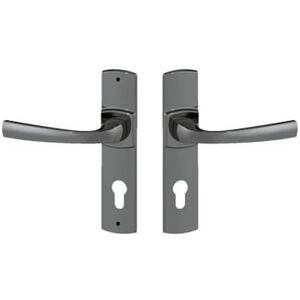 VACHETTE ANJOU Griff-Set - Elegante gebogene Türklinke - NF Logement konform VACHETTE ANJOU Griff-Set - Elegante gebogene Türklinke - NF Logement konform