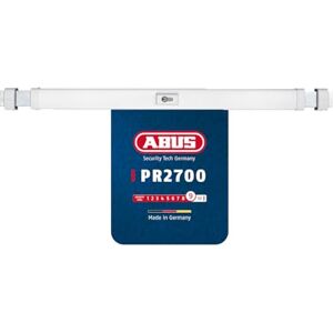 Abus Panzerriegel PR2700 für Haus- und Wohnungstüren ohne Zylinder, weiß, 49099 Abus Panzerriegel PR2700 für Haus- und Wohnungstüren ohne Zylinder, weiß, 49099