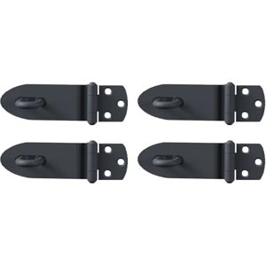 Alberts 839260 Sicherheits-Überfalle Ovado verzinkt, graphitgrau kunststoffbeschichtet Größe 100 x 38 mm 4er Set Alberts 839260 Sicherheits-Überfalle Ovado verzinkt, graphitgrau kunststoffbeschichtet Größe 100 x 38 mm 4er Set