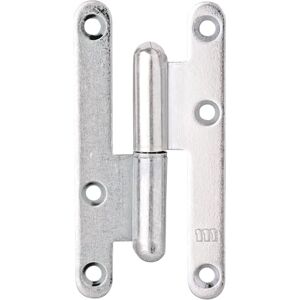 Alberts 865443 Aushebescharnier Typ Paris links oder rechts galvanisch blau verzinkt 110 x 55 mm 12er Set Alberts 865443 Aushebescharnier Typ Paris links oder rechts galvanisch blau verzinkt 110 x 55 mm 12er Set