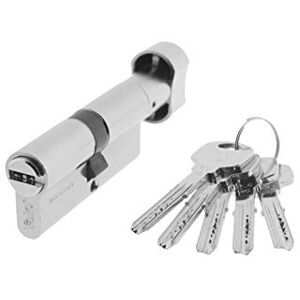 Yale YL6P3030HN Standard-Sicherheitszylinder YL6, vernickelt, 30 x 30 mm, Schraubenschlüssel, Langer Nockenknopf Yale YL6P3030HN Standard-Sicherheitszylinder YL6, vernickelt, 30 x 30 mm, Schraubenschlüssel, Langer Nockenknopf