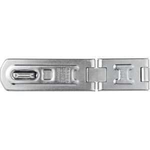 Abus Doppelgelenk-Überfalle 100/80 Vorrichtung für Vorhängeschlösser für aufschlagende Türen und Ecklösungen 32157 -Sicherheitslevel 4 Silberfarben Abus Doppelgelenk-Überfalle 100/80 Vorrichtung für Vorhängeschlösser für aufschlagende Türen und Ecklösungen 32157 -Sicherheitslevel 4 Silberfarben