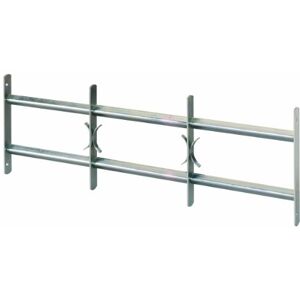 Alberts 553609 Fenstergitter Amsterdam ausziehbar galvanisch blau verzinkt 300 x 1000-1500 mm Alberts 553609 Fenstergitter Amsterdam ausziehbar galvanisch blau verzinkt 300 x 1000-1500 mm