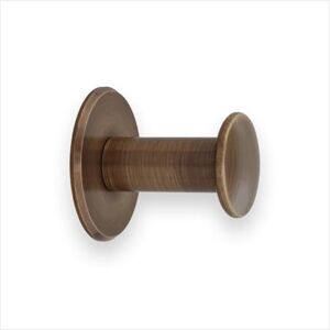 EVI Herrajes Messing Wandhaken - Vintage Leder Finish EVI Herrajes Messing Wandhaken - Vintage Leder Finish