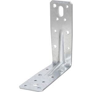 Alberts 824549 Schwerlast-Winkelverbinder verzinkt kunststoffbeschichtet 125 x 125 x 45 x 2,5 mm 50er Set, schwarz Alberts 824549 Schwerlast-Winkelverbinder verzinkt kunststoffbeschichtet 125 x 125 x 45 x 2,5 mm 50er Set, schwarz