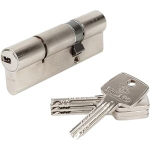 BRICARD 17155 Schließzylinder - Nickelmessing, 10 Kolben, Bohrschutz, Personalausweis BRICARD 17155 Schließzylinder - Nickelmessing, 10 Kolben, Bohrschutz, Personalausweis