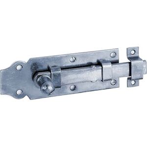 Alberts 823375 Türriegel gerade, mit Knopfgriff und befestigter Schlaufe galvanisch blau verzinkt Platte 120 x 44 mm 10er Set, Silber Alberts 823375 Türriegel gerade, mit Knopfgriff und befestigter Schlaufe galvanisch blau verzinkt Platte 120 x 44 mm 10er Set, Silber