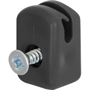 Alberts 829834 Spanndrahthalter mit Schraube, schwarz Alberts 829834 Spanndrahthalter mit Schraube, schwarz