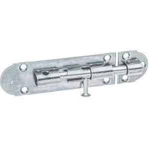 Alberts 841720 Grendelriegel mit Knopfgriff und ohne Feder galvanisch verzinkt, Dickschichtschutz Platte 100 x 30 mm Bolzen-Ø 8 mm 12er Set Alberts 841720 Grendelriegel mit Knopfgriff und ohne Feder galvanisch verzinkt, Dickschichtschutz Platte 100 x 30 mm Bolzen-Ø 8 mm 12er Set