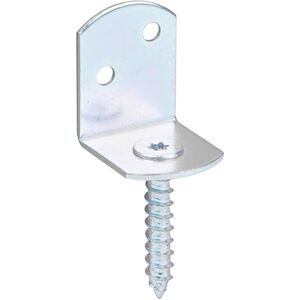 Alberts 843885 Flechtzaunhalter L-Form galvanisch verzinkt, Dickschichtschutz Gesamthöhe 83 mm 50er Set Alberts 843885 Flechtzaunhalter L-Form galvanisch verzinkt, Dickschichtschutz Gesamthöhe 83 mm 50er Set