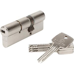 Bricard 17153 Zylinder 14703 Astral 2,9 Messing vernickelt 10 Kolben, 2 Eingänge Schutz gegen den Bohren und dem Lockpicking. Karte Persönliche., Stahl vernickelt, 80 = 30 + 50 Bricard 17153 Zylinder 14703 Astral 2,9 Messing vernickelt 10 Kolben, 2 Eingänge Schutz gegen den Bohren und dem Lockpicking. Karte Persönliche., Stahl vernickelt, 80 = 30 + 50