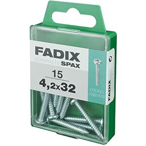 FADIX CAJA M 15 uds. Drehkreuz rot CHAPA CR CINC 4,2 x 32 mm FADIX CAJA M 15 uds. Drehkreuz rot CHAPA CR CINC 4,2 x 32 mm