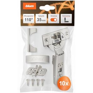 BLUM - clip top otion - Scharniere - 110° - Exzentrische Montageschilder - Blumotion Dämpfungstechnologie - Einfacher Clip-Mechanismus - Kontinuierliche Frontjustierung BLUM - clip top otion - Scharniere - 110° - Exzentrische Montageschilder - Blumotion Dämpfungstechnologie - Einfacher Clip-Mechanismus - Kontinuierliche Frontjustierung