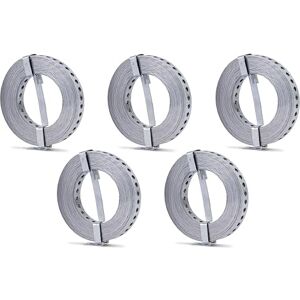 Alberts 848101 Lochband mit oder ohne Abrollkasette sendzimirverzinkt Breite 17 mm Länge 10 m 5er Set Alberts 848101 Lochband mit oder ohne Abrollkasette sendzimirverzinkt Breite 17 mm Länge 10 m 5er Set