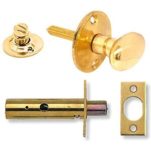 Yale P-M44T-PB Türsicherungsriegel mit Drehknopf, poliertes Messing-Finish, Standardsicherheit, Sichtverpackung, geeignet für Scharnier- und Holztüren Yale P-M44T-PB Türsicherungsriegel mit Drehknopf, poliertes Messing-Finish, Standardsicherheit, Sichtverpackung, geeignet für Scharnier- und Holztüren
