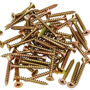 Forgefix Bargainscrews Mehrzweck-Kartonschrauben, 5,0 x 40 mm, 200 Stück Forgefix Bargainscrews Mehrzweck-Kartonschrauben, 5,0 x 40 mm, 200 Stück