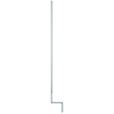 GEZE Kurbelstange, Alu silber eloxiert, 1 Garnitur passend zu Oberlichtöffner OL 90 N / OL 95 für Fenster GEZE Kurbelstange, Alu silber eloxiert, 1 Garnitur passend zu Oberlichtöffner OL 90 N / OL 95 für Fenster