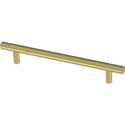 Franklin Brass P46642K-523-B3 Einfache, runde Stange, 128 mm, satiniertes Gold, 30 Stück Franklin Brass P46642K-523-B3 Einfache, runde Stange, 128 mm, satiniertes Gold, 30 Stück