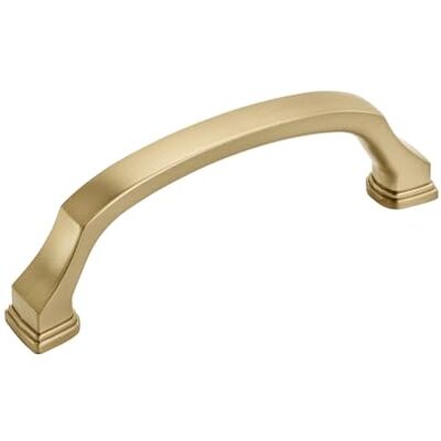 Amerock Schrankgriff, Champagnerbronze, 96 mm, Mitte zu Mitte, beleben, 1 Stück, Schubladengriff, Schrankbeschläge Amerock Schrankgriff, Champagnerbronze, 96 mm, Mitte zu Mitte, beleben, 1 Stück, Schubladengriff, Schrankbeschläge