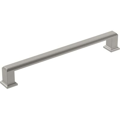 Amerock Schrankgriff satiniertes Nickel 192 mm Mitte zu Mitte Termin 1 Packung Schubladengriff Schrankgriff Schrankbeschläge Amerock Schrankgriff satiniertes Nickel 192 mm Mitte zu Mitte Termin 1 Packung Schubladengriff Schrankgriff Schrankbeschläge