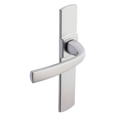 Vachette Türschloss-Set - 195mm Achsabstand - Chrom Velours - Modell 525/4075/6391 Vachette Türschloss-Set - 195mm Achsabstand - Chrom Velours - Modell 525/4075/6391