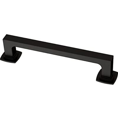 Franklin Brass P41771K-FB-B Parow Schubladengriff, 128 mm, Schwarz, 5 Stück Franklin Brass P41771K-FB-B Parow Schubladengriff, 128 mm, Schwarz, 5 Stück