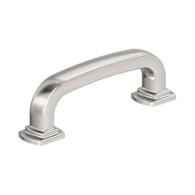 Amerock BP36897G10 Schrankgriff aus satiniertem Nickel 76 mm Mitte zu Mitte Schrankbeschläge Möbelbeschläge Schubladengriff Amerock BP36897G10 Schrankgriff aus satiniertem Nickel 76 mm Mitte zu Mitte Schrankbeschläge Möbelbeschläge Schubladengriff