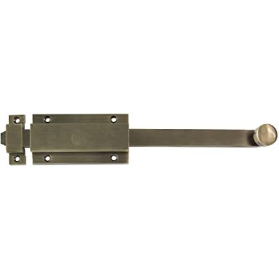 Amig Türriegel aus Messing Bolzenriegel Mod. 3700 Türschloss in Leder Torschlossriegel Türschieber Maße: 300 x 48 Aufschraubschloss Geeignet für Türen Amig Türriegel aus Messing Bolzenriegel Mod. 3700 Türschloss in Leder Torschlossriegel Türschieber Maße: 300 x 48 Aufschraubschloss Geeignet für Türen