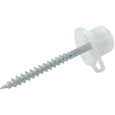 Bulk Hardware BH02184 Dachschrauben mit wasserdichter Kunststoffabdeckung - 100 Stück Bulk Hardware BH02184 Dachschrauben mit wasserdichter Kunststoffabdeckung - 100 Stück