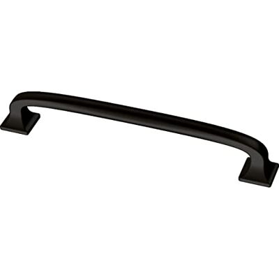 Franklin Brass P29614K-FB-B1 Lombard Schubladengriff, 128 mm, Schwarz, 10 Stück Franklin Brass P29614K-FB-B1 Lombard Schubladengriff, 128 mm, Schwarz, 10 Stück