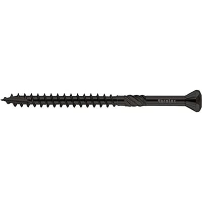 Hapatec EUROTEC Fassadenschraube 4.0 x 40 mm Edelstahl C1, schwarz Hapatec EUROTEC Fassadenschraube 4.0 x 40 mm Edelstahl C1, schwarz