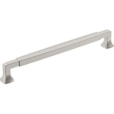 Amerock BP36890G10 Türgriff für Schränke, 21,4 cm, Mitte zu Mitte, satiniertes Nickel Amerock BP36890G10 Türgriff für Schränke, 21,4 cm, Mitte zu Mitte, satiniertes Nickel