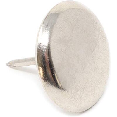 Adsamm ® / 32 x Metallgleiter mit Nagel / Silber / Ø 30 mm / rund / Möbelgleiter mit Nagel Adsamm ® / 32 x Metallgleiter mit Nagel / Silber / Ø 30 mm / rund / Möbelgleiter mit Nagel