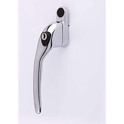 Yale P-YWHLCK40L-PC versetzter Fenstergriff, passend für Linkshänder-Fenster, 40 mm Spindel, abschließbar, sichtbar verpackt, geeignet für PVCu-Fenster, poliertes Chrom-Finish Yale P-YWHLCK40L-PC versetzter Fenstergriff, passend für Linkshänder-Fenster, 40 mm Spindel, abschließbar, sichtbar verpackt, geeignet für PVCu-Fenster, poliertes Chrom-Finish