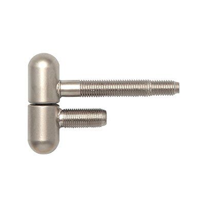 SFS Stahlzargenband 2-tlg. mit Rundkopf, ø 16 mm, Höhe 50,5 mm,Stahl vernickelt matt SFS Stahlzargenband 2-tlg. mit Rundkopf, ø 16 mm, Höhe 50,5 mm,Stahl vernickelt matt