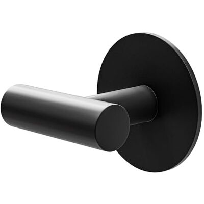 Amig Selbstklebender Handtuchhaken Mod. 6 Handtuchhaken Klebebefestigung ohne Schrauben 60 x 55 x 65 mm Edelstahl Matt Schwarz Amig Selbstklebender Handtuchhaken Mod. 6 Handtuchhaken Klebebefestigung ohne Schrauben 60 x 55 x 65 mm Edelstahl Matt Schwarz