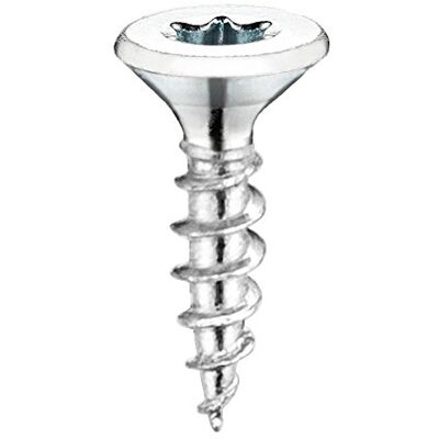 Connex Universalschrauben 4,0 x 16 mm 1 kg Großpack Senkkopf TX-Antrieb Vollgewinde Blau verzinkt / Schrauben-Set / Schrauben im Beutel / KL3244016 Connex Universalschrauben 4,0 x 16 mm 1 kg Großpack Senkkopf TX-Antrieb Vollgewinde Blau verzinkt / Schrauben-Set / Schrauben im Beutel / KL3244016