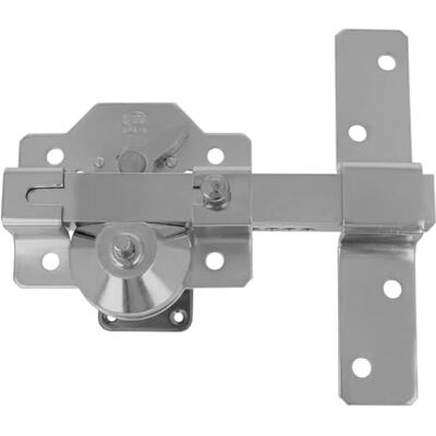 Amig – Türschloss Overlay-Sperre 105 x 170 mm Silber 70 mm Sicherheitszylinder und Öffnungsriegel Beständig gegen Herausziehen, Reißen und Bruch Ideal für Eingangstüren Amig – Türschloss Overlay-Sperre 105 x 170 mm Silber 70 mm Sicherheitszylinder und Öffnungsriegel Beständig gegen Herausziehen, Reißen und Bruch Ideal für Eingangstüren
