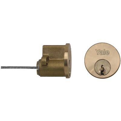 Yale Ersatz-Schlosszylinder für 38-57 mm Türen, P-6KP1109-PB Yale Ersatz-Schlosszylinder für 38-57 mm Türen, P-6KP1109-PB