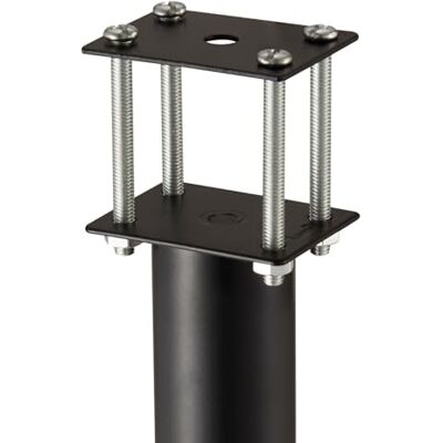 Stahlia Zubehörset Schwarz (4er Set) für Möbelfüße verstellbar Montageset für Bettfüße Bettstütze Mittelbalken Möbelerhöhung Betterhöhung Stahlia Zubehörset Schwarz (4er Set) für Möbelfüße verstellbar Montageset für Bettfüße Bettstütze Mittelbalken Möbelerhöhung Betterhöhung