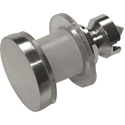 MARCHESI Befestigungszubehör passend zu M8 Glastürgriff für Glasstärke 8-12mm, Edelstahl matt MARCHESI Befestigungszubehör passend zu M8 Glastürgriff für Glasstärke 8-12mm, Edelstahl matt