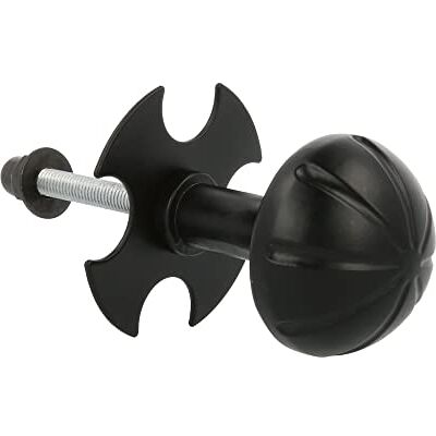 Amig Eleganter Türknauf mit Rosette Ø 55 mm Schwarz Zamak und Stahl Metallrechen aus Stahl 100 x 100 Handlauf Halterung gerade Schwarz Drehknauf Amig Eleganter Türknauf mit Rosette Ø 55 mm Schwarz Zamak und Stahl Metallrechen aus Stahl 100 x 100 Handlauf Halterung gerade Schwarz Drehknauf