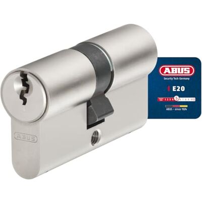 Abus Profilzylinder E20NP 30/30 Türschloss für Sicherheit an Haus- und Wohnungstüren 4er Set inkl. 3 Schlüssel Sicherheitslevel 5 Abus Profilzylinder E20NP 30/30 Türschloss für Sicherheit an Haus- und Wohnungstüren 4er Set inkl. 3 Schlüssel Sicherheitslevel 5