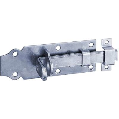 Alberts 823405 Schlossriegel gerade, mit flachem Griff und befestigter Schlaufe galvanisch blau verzinkt Platte 100 x 44 mm 10er Set Alberts 823405 Schlossriegel gerade, mit flachem Griff und befestigter Schlaufe galvanisch blau verzinkt Platte 100 x 44 mm 10er Set