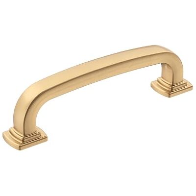 Amerock Schrankgriff, Champagnerbronze, 96 mm, Mitte zu Mitte, Überschreitung, 1 Stück, Schubladengriff, Schrankgriff, Schrankbeschläge Amerock Schrankgriff, Champagnerbronze, 96 mm, Mitte zu Mitte, Überschreitung, 1 Stück, Schubladengriff, Schrankgriff, Schrankbeschläge