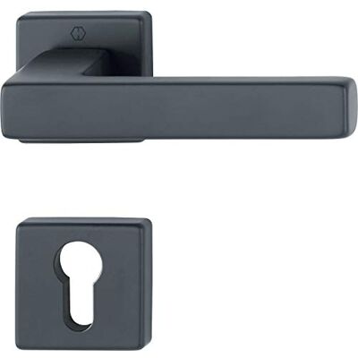 HOPPE - Befestigungshandgriff fh toulon - Schwarz Matt - 40-45 mm - Türgriff HOPPE - Befestigungshandgriff fh toulon - Schwarz Matt - 40-45 mm - Türgriff