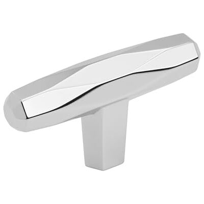 Amerock Schrankknauf poliertes Chrom 64 mm Länge St. Vincent 1 Pack Schubladenknauf Schrankbeschläge Amerock Schrankknauf poliertes Chrom 64 mm Länge St. Vincent 1 Pack Schubladenknauf Schrankbeschläge