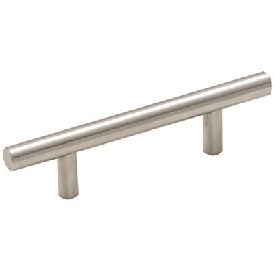 Amerock Türgriffe 76 mm Mitte zu Mitte Sterling Nickel Schrankgriff – 10 Stück – 10BX19010CSG9 Amerock Türgriffe 76 mm Mitte zu Mitte Sterling Nickel Schrankgriff – 10 Stück – 10BX19010CSG9