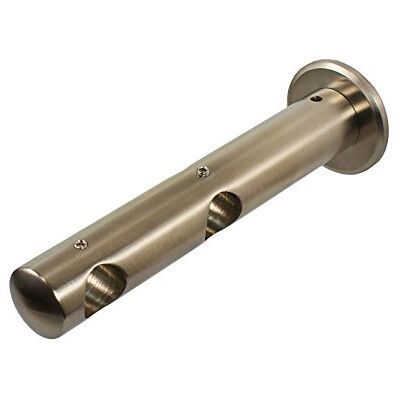 iso-design Edelstahlträger 2-läufig geschlossen für 16 mm Gardinenstangen iso-design Edelstahlträger 2-läufig geschlossen für 16 mm Gardinenstangen
