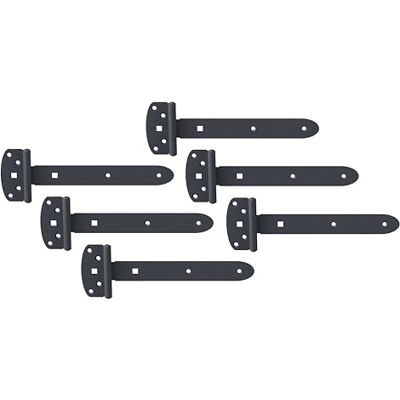 Alberts 840716 Kreuzgehänge Ovado mit vernietetem Stift graphitgrau kunststoffbeschichtet Band 391 x 58,7 mm Scharnier 103 x 40 mm 6er Set, grau Alberts 840716 Kreuzgehänge Ovado mit vernietetem Stift graphitgrau kunststoffbeschichtet Band 391 x 58,7 mm Scharnier 103 x 40 mm 6er Set, grau
